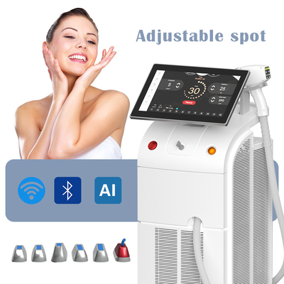 2000W Diyot Lazer Saç Kaldırma Cihazı 4 Dalga Uzunluğu 808nm 755nm 940nm 1064nm
