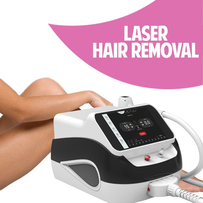 Salon Klinikleri için Üç Dalga Taşınabilir Lazer Saç Çekme Makinesi İngilizce Dil Seçeneği
