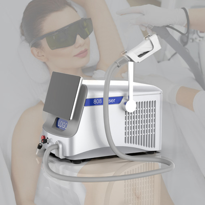 Kalıcı lif lazer saç çıkarma makinesi, ticari 808nm diyot lazer makinesi.