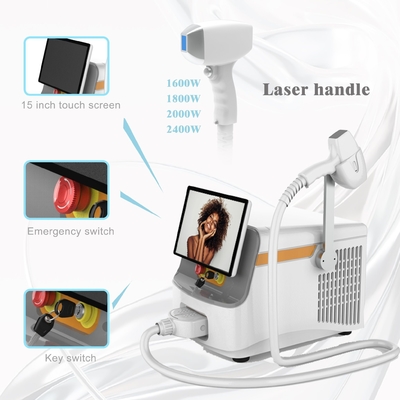 800W Portatif Diyot Lazer Makinesi Ticari / Ev Kullanımı için Profesyonel