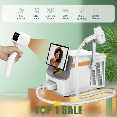 1064nm 808 Diyot Lazer Büyük Ekranlı Taşınabilir Güzellik Makinesi