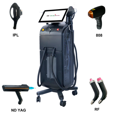 1000W 1200W 1600W Üçlü Dalga Diyot Lazer Saç Kaldırma Ekipmanı Platin Titanyum Lazer Saç Kaldırma