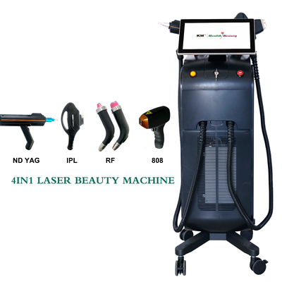 1000W 1200W 1600W Üçlü Dalga Diyot Lazer Saç Kaldırma Ekipmanı Platin Titanyum Lazer Saç Kaldırma