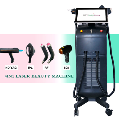 1000W 1200W 1600W Üçlü Dalga Diyot Lazer Saç Kaldırma Ekipmanı Platin Titanyum Lazer Saç Kaldırma