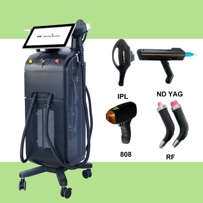 1000W 1200W 1600W Üçlü Dalga Diyot Lazer Saç Kaldırma Ekipmanı Platin Titanyum Lazer Saç Kaldırma