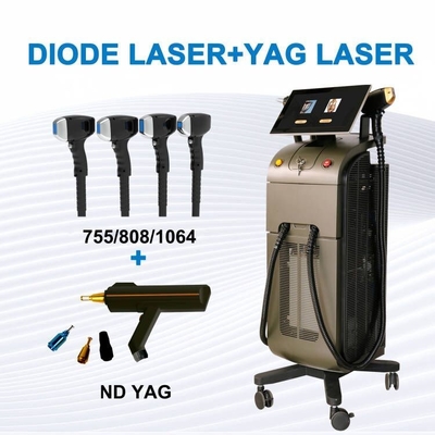 1000W 1200W 1600W Üçlü Dalga Diyot Lazer Saç Kaldırma Ekipmanı Platin Titanyum Lazer Saç Kaldırma