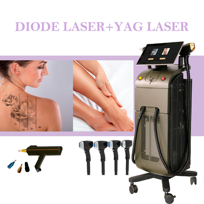 1000W 1200W 1600W Üçlü Dalga Diyot Lazer Saç Kaldırma Ekipmanı Platin Titanyum Lazer Saç Kaldırma
