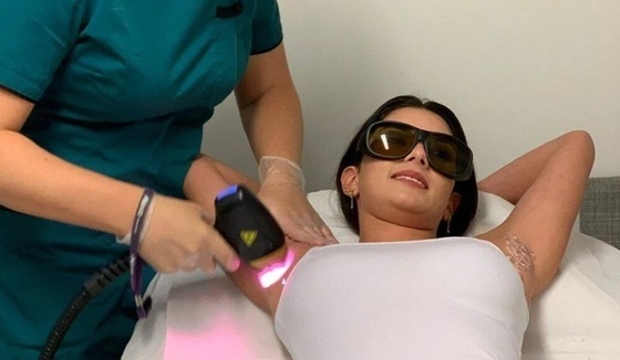 3 dalga Profesyonel Lazer Makine Saç Kaldırıcı Makine Salon için