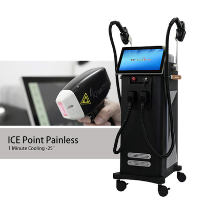 808nm 810nm 2 in 1 Diodlu Lazer Saç Çekme Makine Salon MDSAP Onaylandı