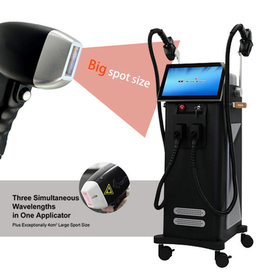 808nm 810nm 2 in 1 Diodlu Lazer Saç Çekme Makine Salon MDSAP Onaylandı