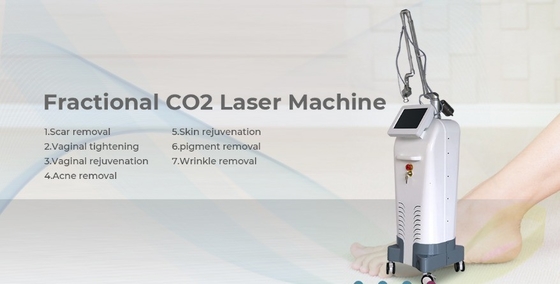 10.4 inçlik LCD dokunmatik ekranlı yarık kaldırma kesimli CO2 lazer güzellik ekipmanları