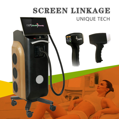 755 808 1064 Pürüzsüz ve Saçsız Cilt için Lazer Depilasiyon Saç Kaldırma Makinesi