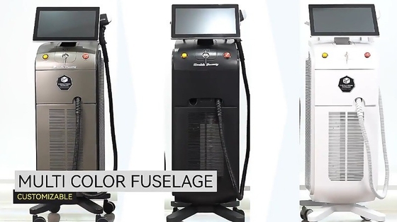 1200W1600W Platin Titanyum/diyot Lazer 755 808 1064 3 Dalga 808 nm diyot lazer ekipmanları