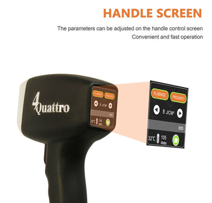 Çeşitli tedaviler için birden fazla cilt tonunu ve saç rengini destekleyen çok dalga boylu diyot lazer saç çıkarma cihazı