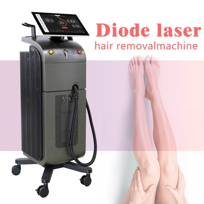4cm2 sabit üçlü lazer saç çıkarma makinesi diyot 755nm 808nm 1064nm dalga boyları