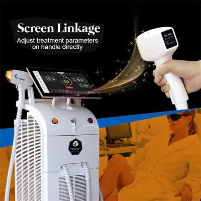 808 755 1064 940nm Lazer Buz Saç Kaldırma Makinesi Kesin ve Hedefli Tedavi için