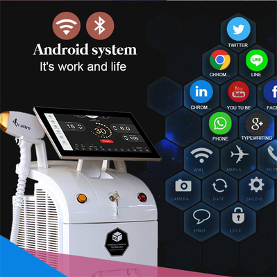 808 755 1064 940nm Lazer Buz Saç Kaldırma Makinesi Kesin ve Hedefli Tedavi için