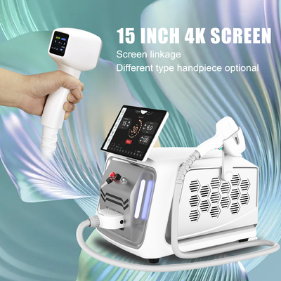Taşınabilir 810nm Trio Depilation Diode IPL Lazer Güzellik Makinesi 3 Dalga Uzunluğu