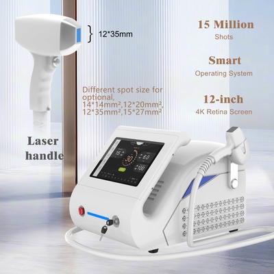KM LASER Shell 808nm Diyot Lazer Saç Kaldırma Müşterinin logosu ile özelleştirilebilir