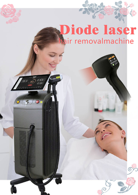Titanyum Platin 3 Dalga 755 808 1064nm Diyot Lazer Makine Enerji Tedavisi