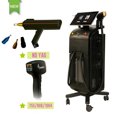 Güzellik Salonu IPL Lazer Makine Saç Kaldırma RF Deri Bakımı Dövme Kaldırma