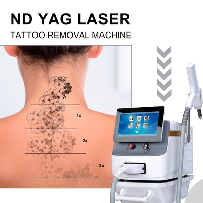 Taşınabilir Pico saniye lazer makinesi 1064nm 532nm Pico lazer dövme çıkarma makinesi