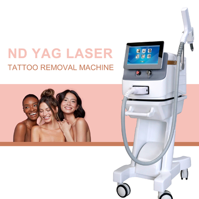 Taşınabilir Pico saniye lazer makinesi 1064nm 532nm Pico lazer dövme çıkarma makinesi
