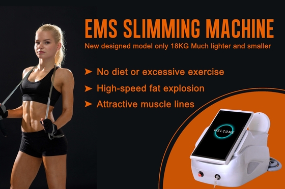 Ağırlık Kaybı Vücut Slim RF EMS Kas Stimülatörü Makinesi Hızlı Slim Vücut Heykel için