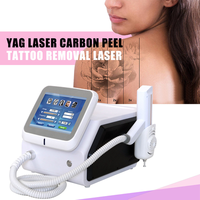 Tıbbi Nd YAG Saç Çekme Makinesi 1064nm 532nm Lazer Dövme Çekme Ekipmanı