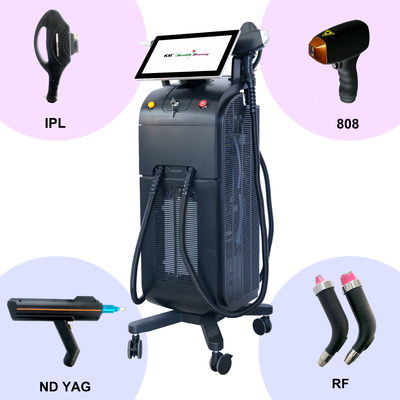 755nm 808nm 1064nm Diyot Lazer Saç Kaldırma ve Dövme Kaldırma Makinesi