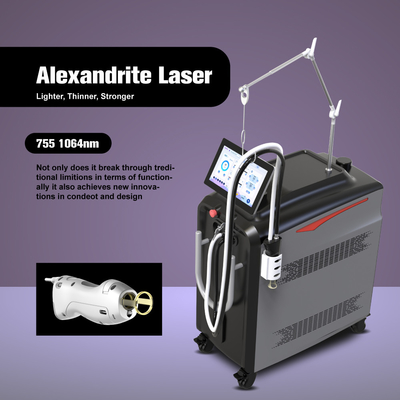 Büyük nokta büyüklüğünde mum lazer alexandrite saç çıkarma beyaz saç çıkarma 2000w alexandrite lazer cihazı