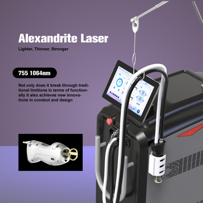 Büyük nokta büyüklüğünde mum lazer alexandrite saç çıkarma beyaz saç çıkarma 2000w alexandrite lazer cihazı