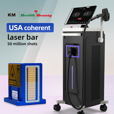 Kristal sıcaklığı 0-5C 808nm dalga boylu lazer saç çıkarma makinesi