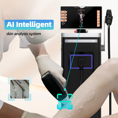 808nm Ticari kullanım spa salonu ultra düşük sıcaklıklı lazer saç çıkarma cihazı