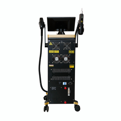 2 in 1 Lazer Diyot Makinesi Taşınabilir ve Sabit Dövme Kaldırma 810nm 808nm Q-Switched ND Yag Diyot Lazer 810nm